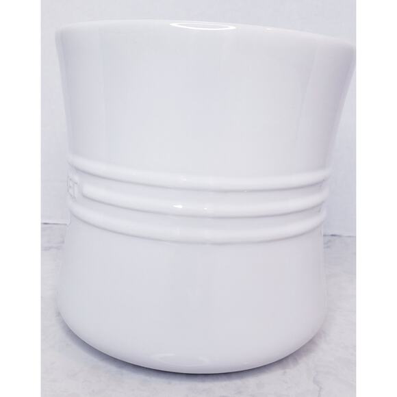 LE CREUSET White Stoneware Kitchen Utensil Crock 2.4L - Picture 2 of 13